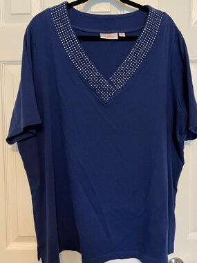 Quacker Factory Tee Size 3X
